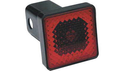Bully Hitch Cover with Hitch Brake Light, Tail Light